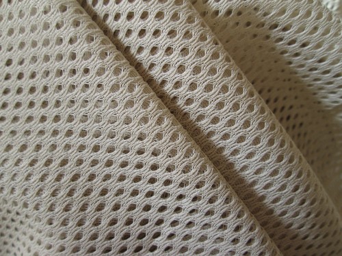 Airtex mesh fabric beige - airtex,