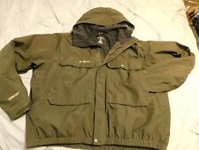 Simms Fly Fishing Jacket GORE-TEX Size XL Olive Green