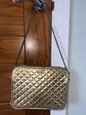 D&G Gold Synthetic Hand Bag