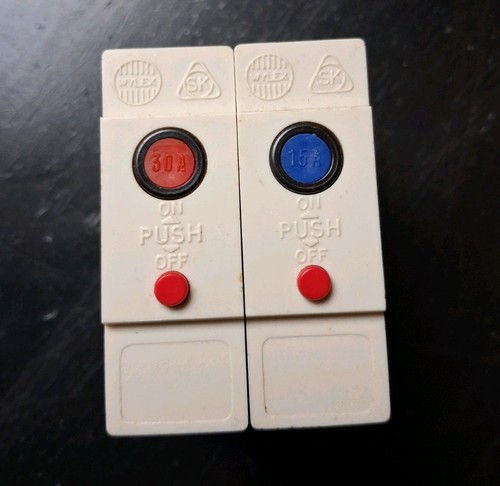 Wylex push button - push, in