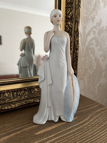 Vintage art deco flapper - deco, lady