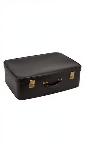 Vintage luggage dark green - vintage,