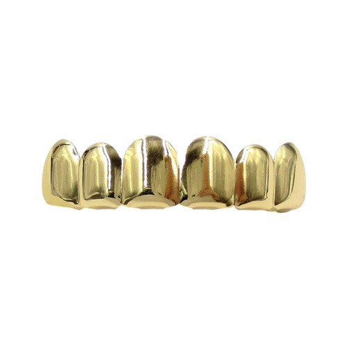Gold plated hiphop tooth - gold,