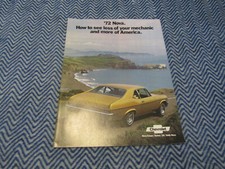 NOS 1972 CHEVROLET NOVA AND