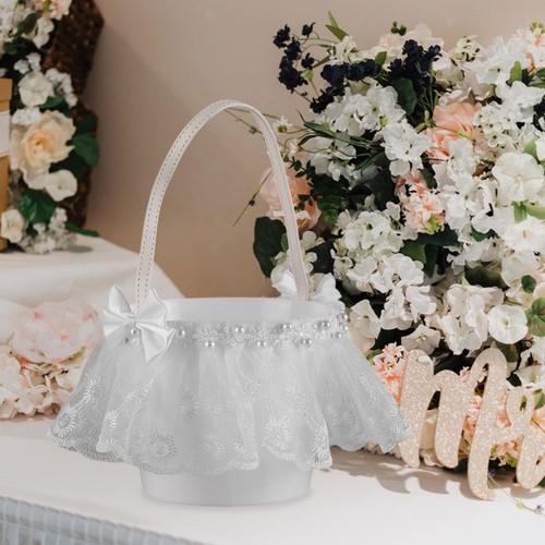 Flower girl basket storage - flower,