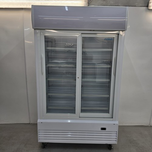 Display fridge double - display, door