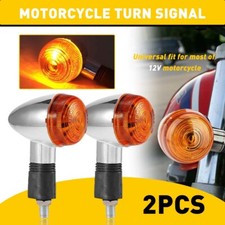2PCS Chrome Turn Signal