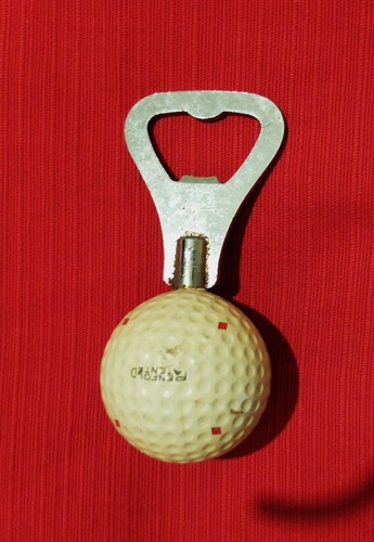 Golf ball beer bottle - golf,