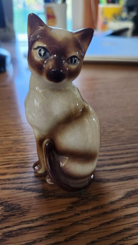 Vintage siamese cat - vintage, figurine