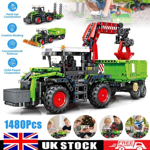 Tractor harvester - in,
