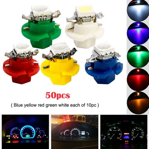 50x 5050 1smd led car - t5,