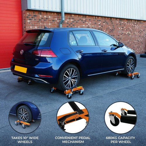 Vehicle positioning skates - positioning,