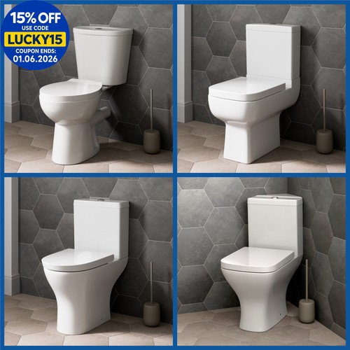 Close coupled bathroom - close,