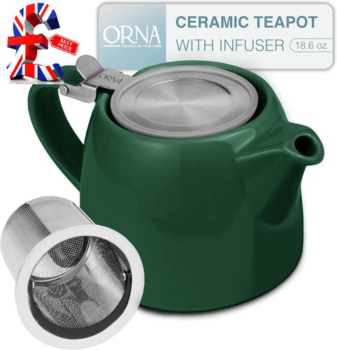 Orna ceramic teapot - ceramic, with