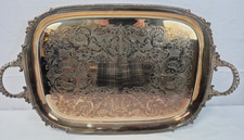 Antique Butler Gallery Tray