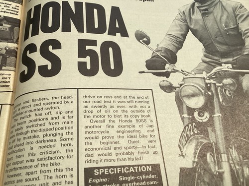 Honda ss50 period - honda,