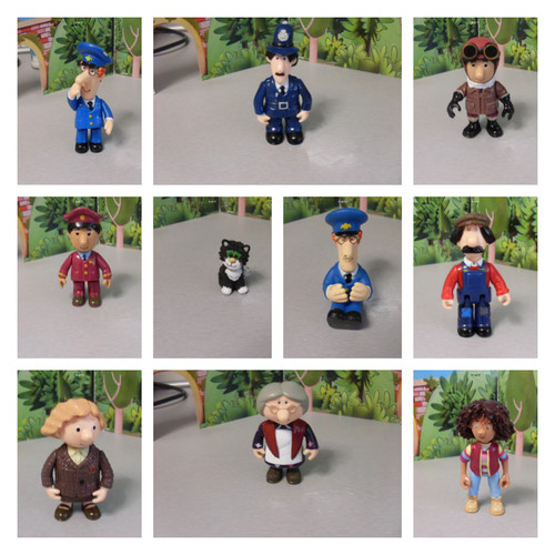 Postman pat figures ted - pat,