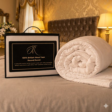 100% British Wool Year Round