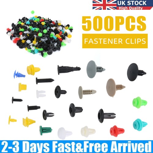 500pcs car body fastener clips - 500pcs,