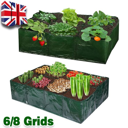Grid fabric raised bed - grid,