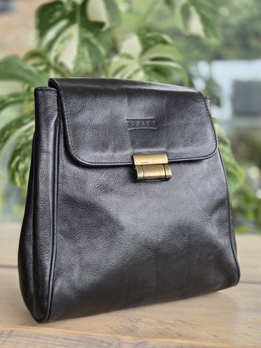Vintage texier black leather - vintage,
