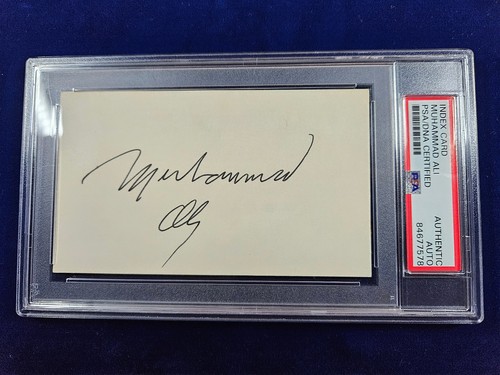 Muhammad ali autograph - ali,
