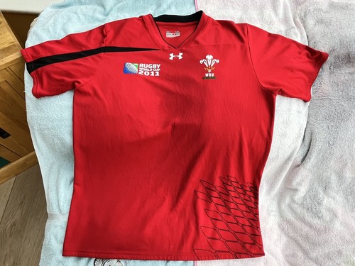 Under armour red wales - armour, rugby
