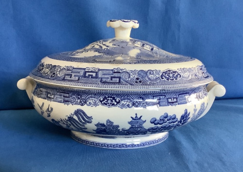 Wedgwood blue and white - blue,