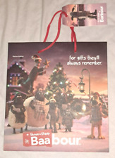 Barbour  - Shaun The Sheep, Official XMas 2024, Gift Bag & Tag. MEDIUM.  New!