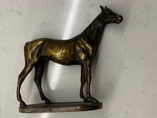 Antique Detailed Bronze Horse