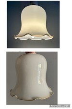 Vintage Milk Glass Light Shade