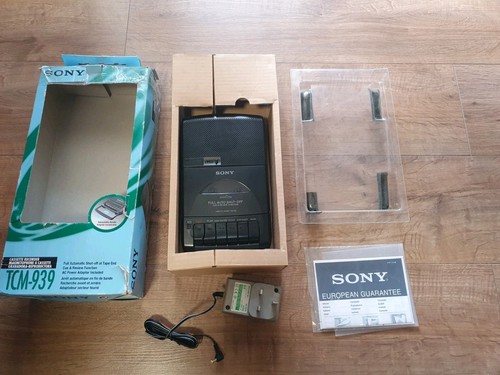 Vintage sony tcm 939 - vintage, cassette