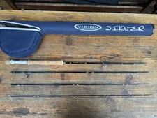 Vision Silver Saltwater Seatrout Fly Fishing Rod with Hard Tube (broken tip)