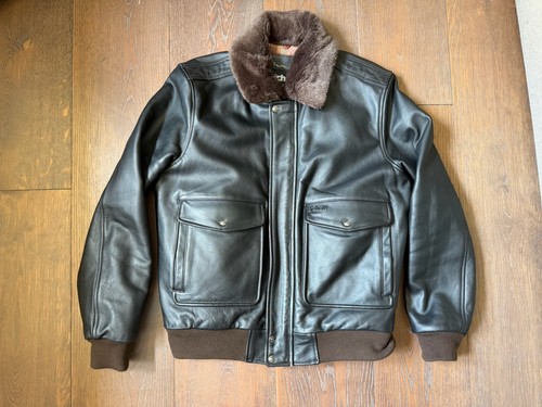 Schott nyc brown cowhide - nyc,