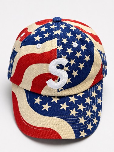 Supreme usa flag stars red - supreme,