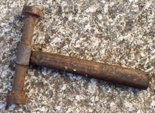 Vintage Nubo Double Faced Tinsmiths Blacksmiths Panel Beaters Hammer