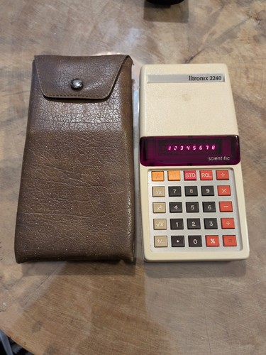 Vintage 1970s litronix 2240 - 1970s,