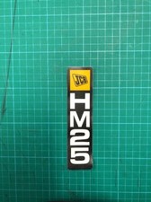 JCB HM25 Gun Sticker Decal