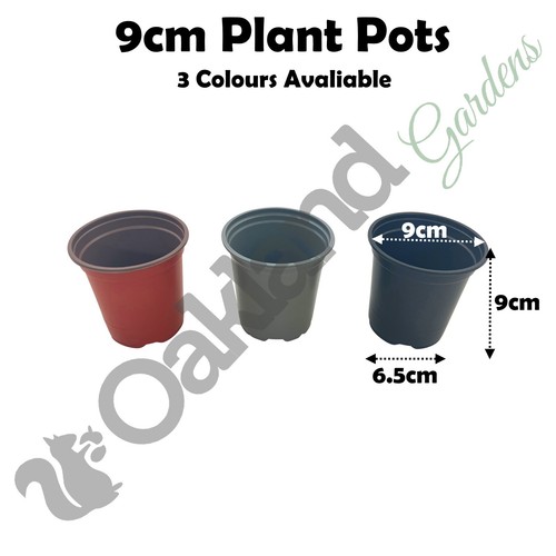 Plant pots 9cm 5cm - 9cm, 10.5cm