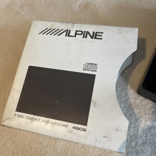 Alpine 4906 disc magazine - alpine,