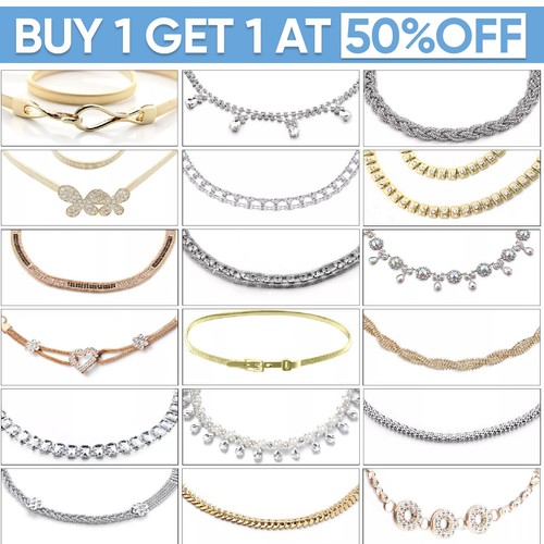 Women diamante waist belt - women,