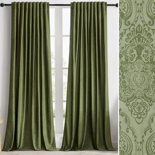Velvet curtains inch long 2 - velvet,