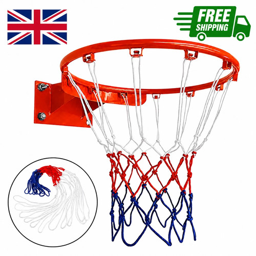 Full size basketball - full, hoop