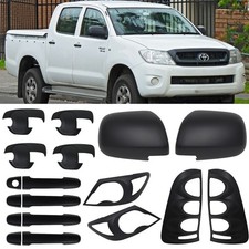 Body Kit Tail HeadLight Cover Mirror Cap Handle Guard For Toyota Hilux 2005-2011