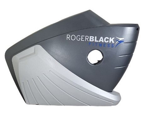 Roger black left panel fitness - black,