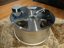 17" Audi TT V8 Alloy wheel coffee table manshed mancave camping beach table