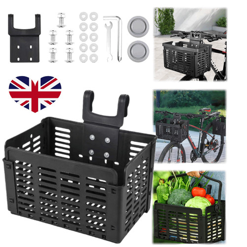 Folding bike front - front, basket