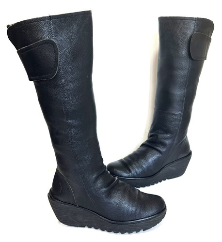 Ladies fly london yulo black - london,