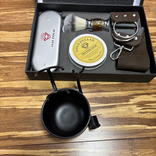 Gold dollar straight razor - dollar,