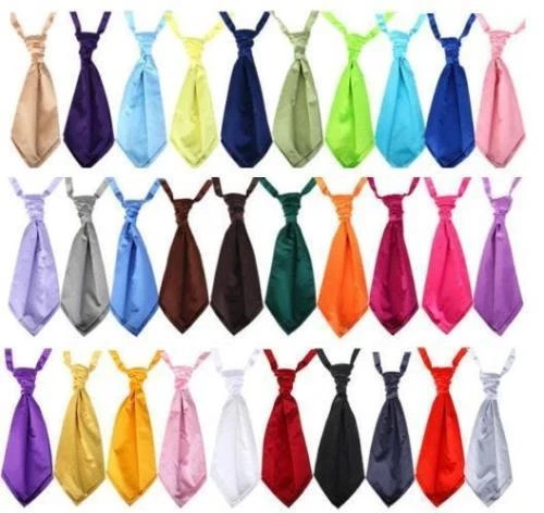 Cravat wedding ruche - cravat, pre-tied